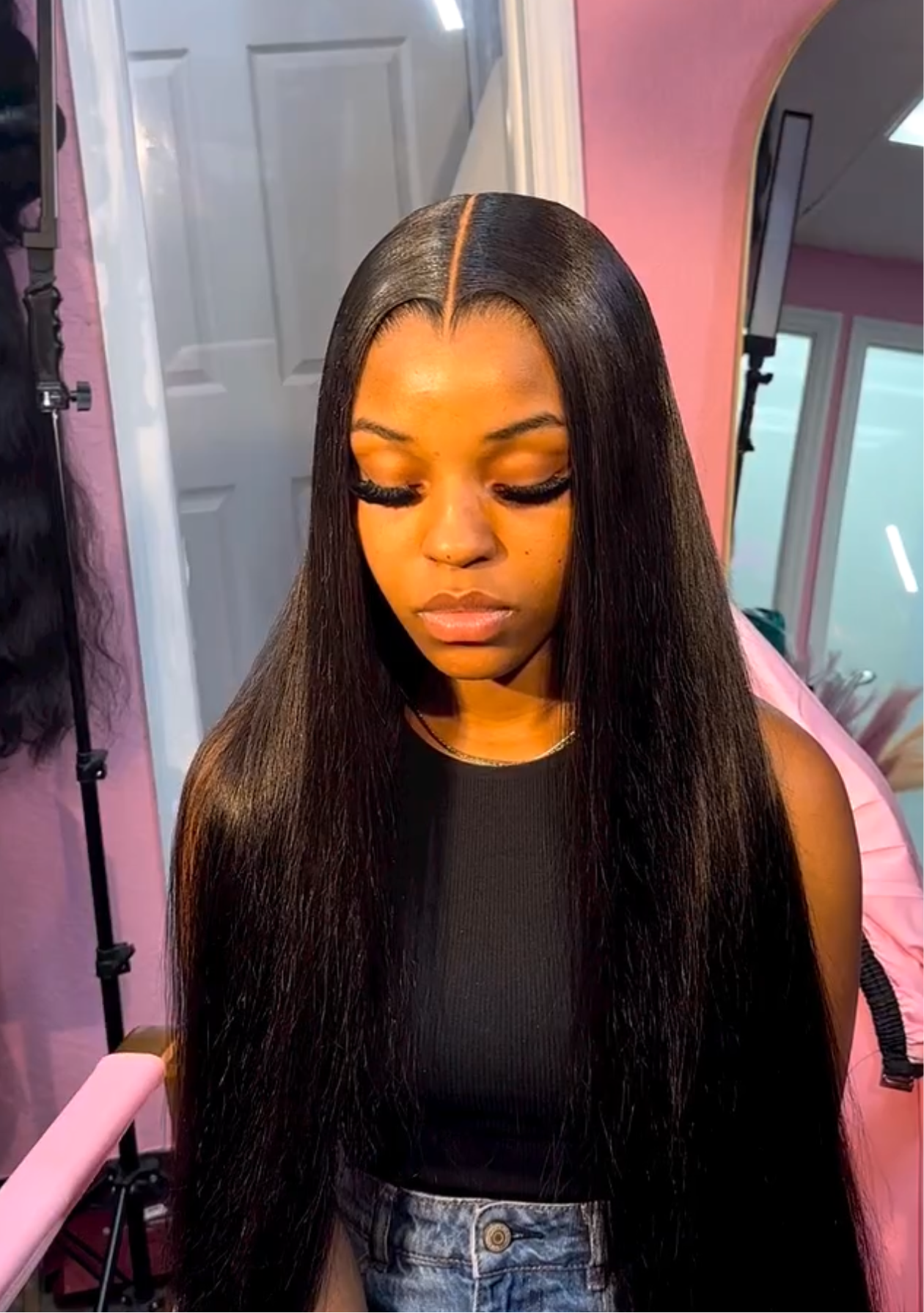 Silky Straight Lace Wig