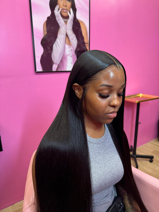 Silky Straight Lace Wig