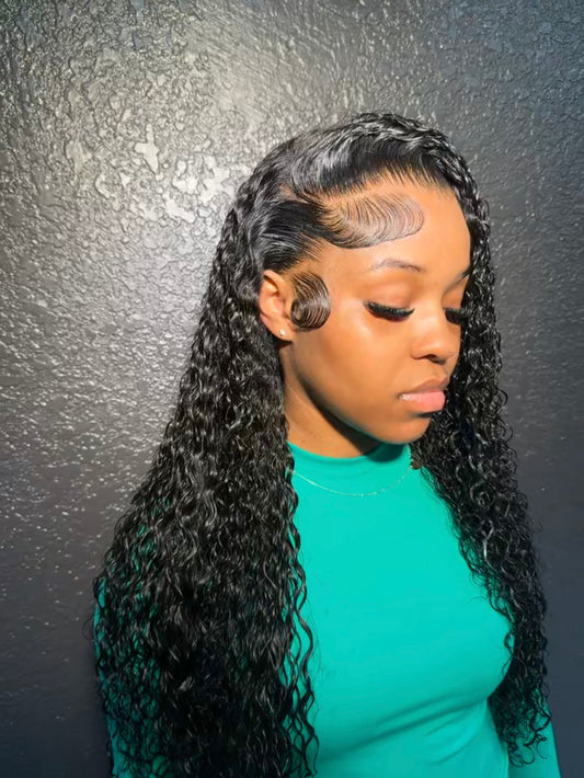 Natural Curly Lace Wig